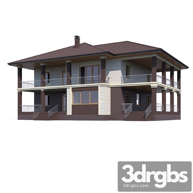 Building Abs House v217 3dsmax Download - thumbnail 1