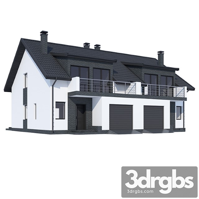 Building Abs House v255 3dsmax Download - thumbnail 1