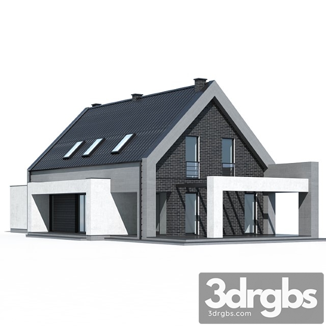 Building Abs House v262 3dsmax Download - thumbnail 1