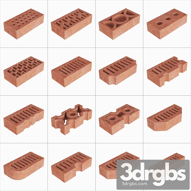 Building Bricks 3dsmax Download - thumbnail 1