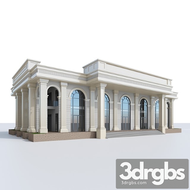 Building Building 3 3dsmax Download - thumbnail 1