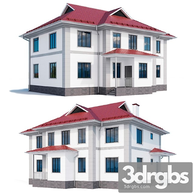 Building Cottage 2 1 3dsmax Download - thumbnail 1