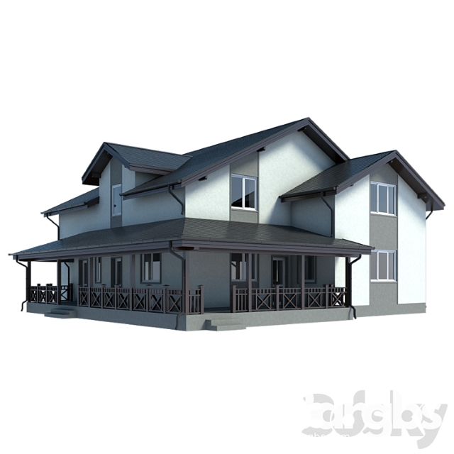 Building Dom 4 3dsmax Download - thumbnail 1