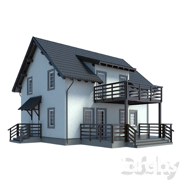 Building Dom 5 3dsmax Download - thumbnail 1