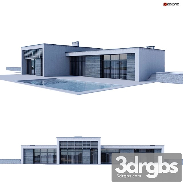 Building Minimalism 3dsmax Download - thumbnail 1