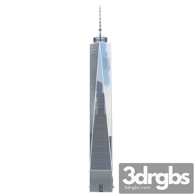 Building World Trade Center Building 3dsmax Download - thumbnail 1