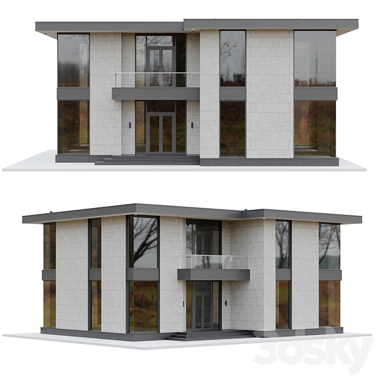 Buildings 002 3DS Max - thumbnail 1