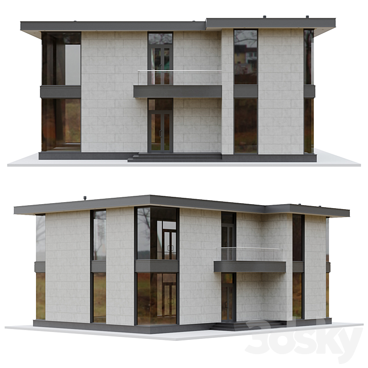 Buildings 002 3DS Max - thumbnail 2