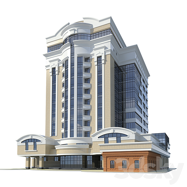 Business center 3DSMax File - thumbnail 2