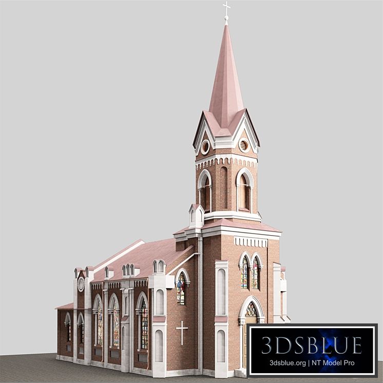 Cathedral 3DS Max - thumbnail 3