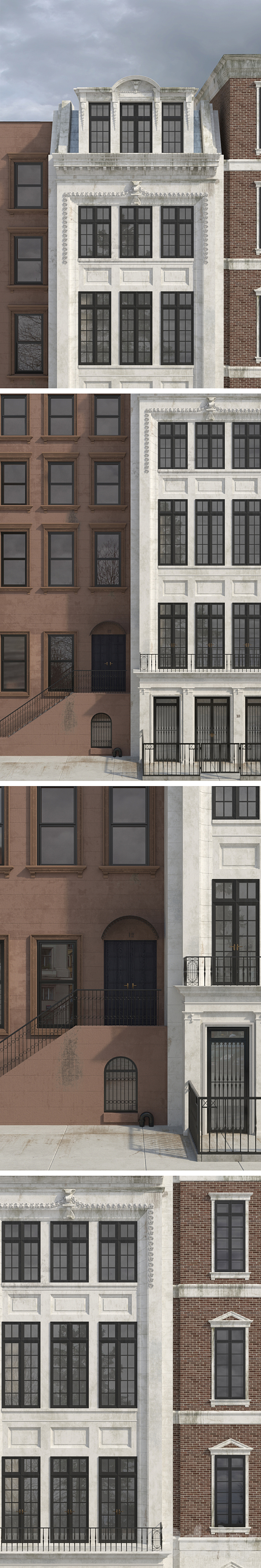 Classic facade 3ds Max - thumbnail 2