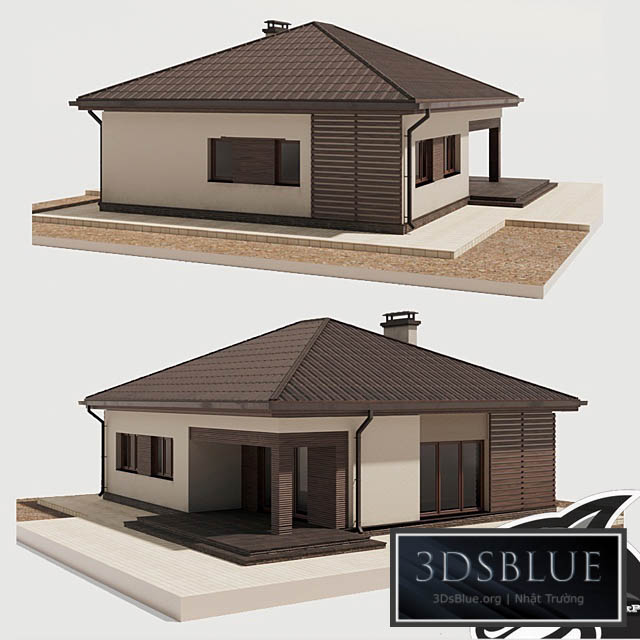 Cottage 3DS Max - thumbnail 3