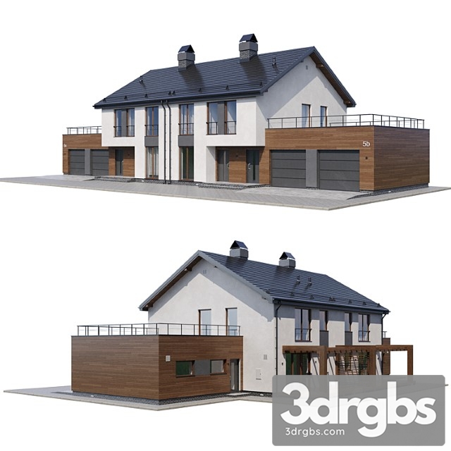 Cottage V1 1 3dsmax Download - thumbnail 1