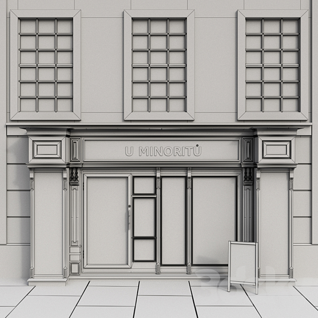 Facade 3ds Max - thumbnail 3