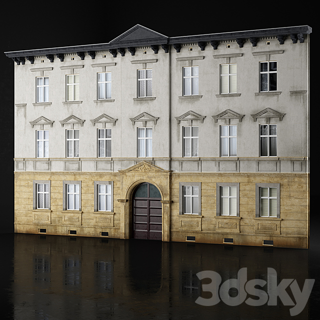 Facade 3DS Max Model - thumbnail 1