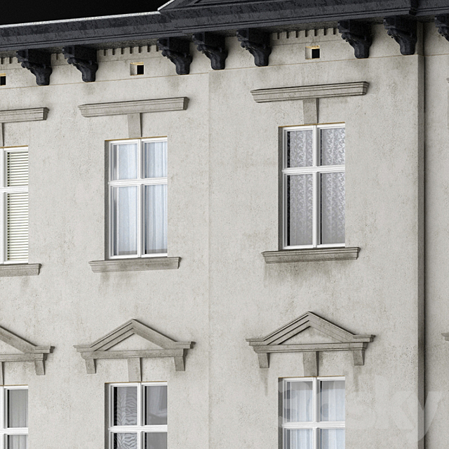 Facade 3DS Max Model - thumbnail 3