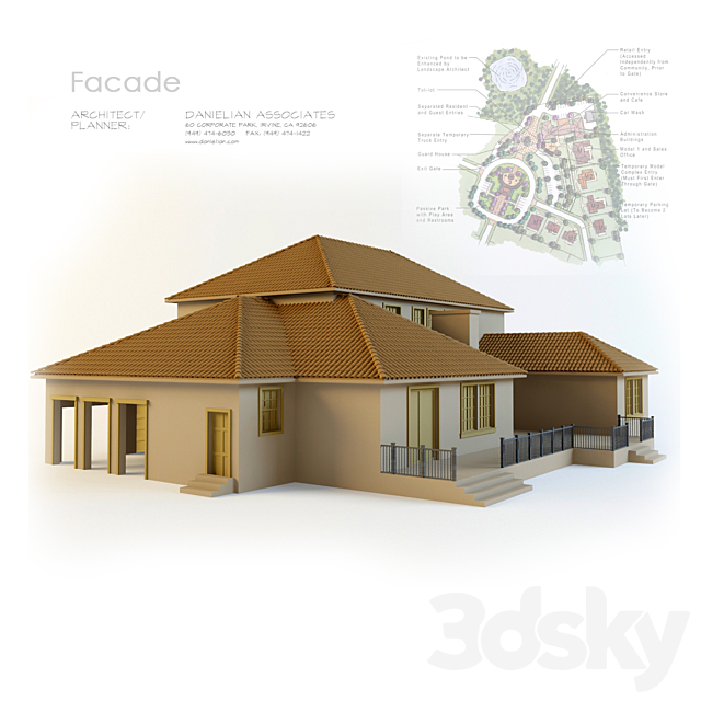 Facade 3DSMax File - thumbnail 1