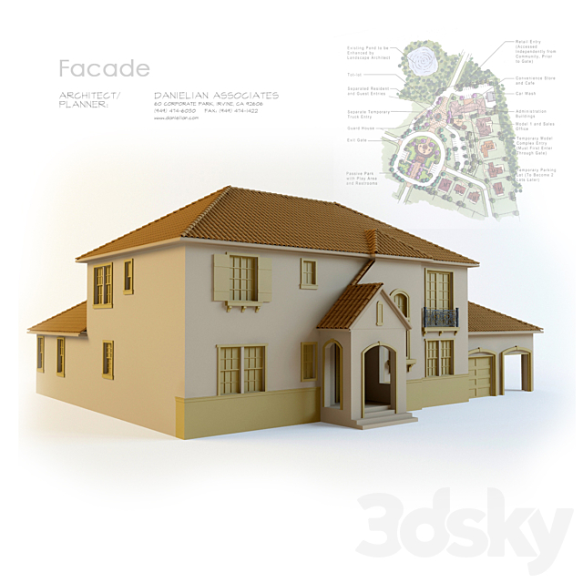 Facade 3DSMax File - thumbnail 2