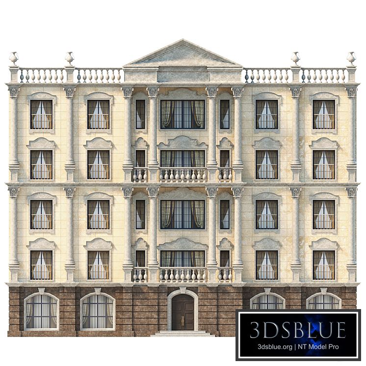 Façade classic 3DS Max - thumbnail 3