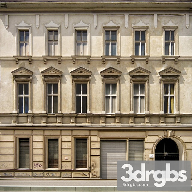 Facade For Bekgraunda Vol 1 3dsmax Download - thumbnail 1