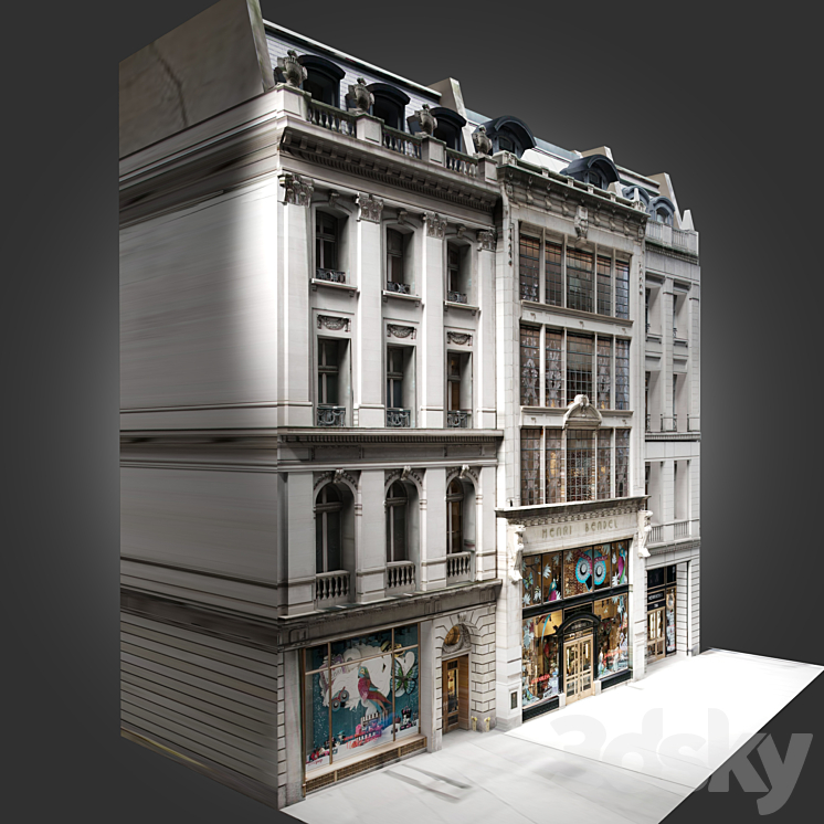 Facade_Vol8 Luxury Store 3DS Max - thumbnail 2