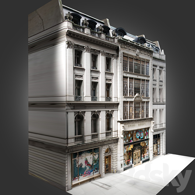 Facade_Vol8 Luxury Store 3DS Max Model - thumbnail 2