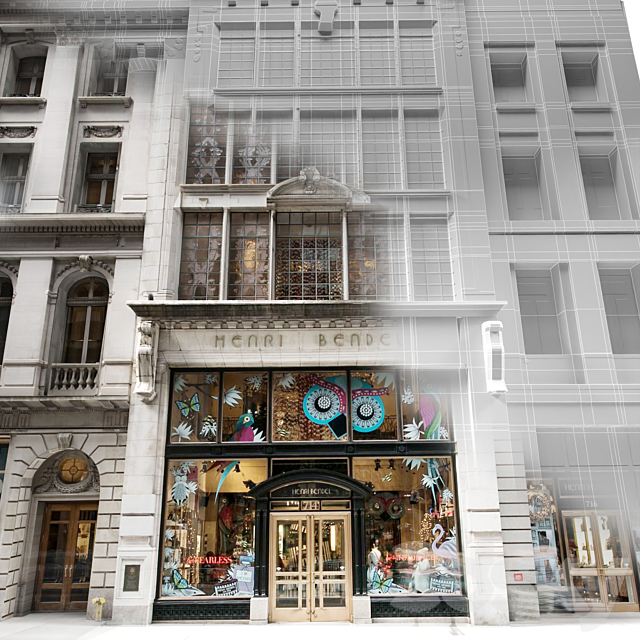 Facade_Vol8 Luxury Store 3DS Max Model - thumbnail 3