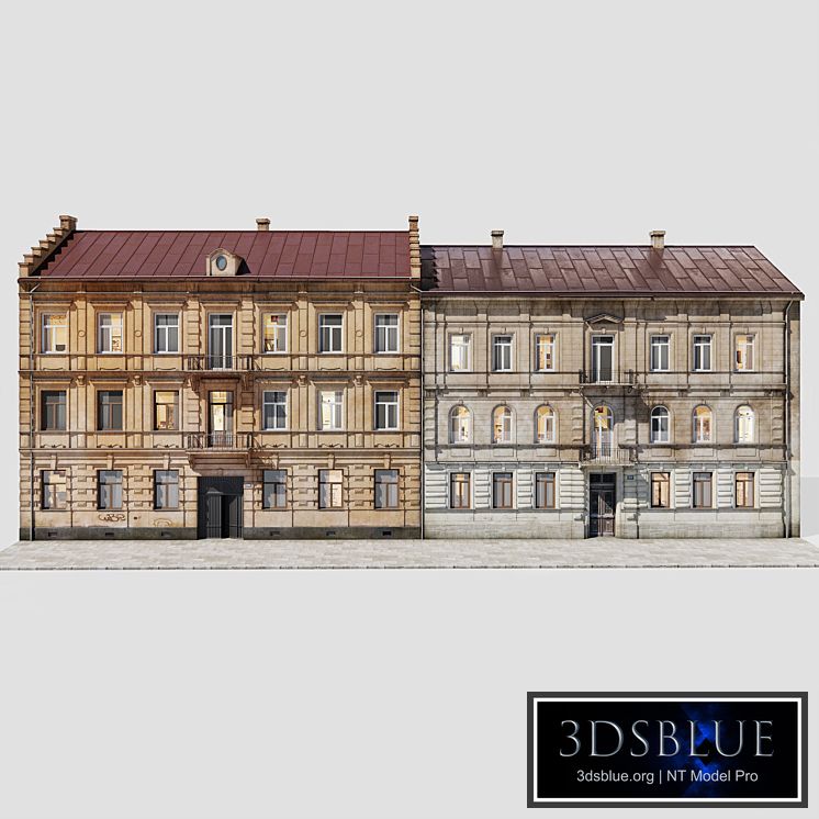 Facades_Vol1 3DS Max - thumbnail 3