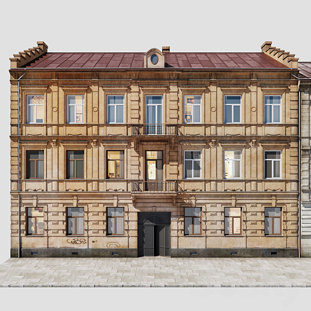 Facades_Vol1 3DSMax File - thumbnail 2