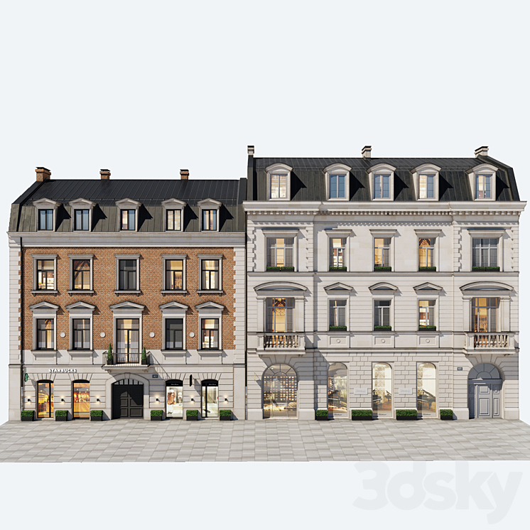 Facades_Vol3.1 3DS Max - thumbnail 1