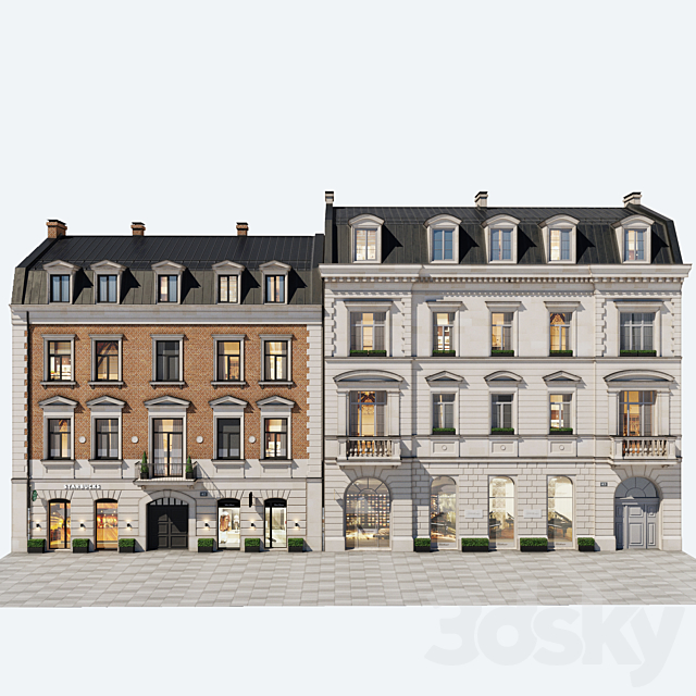 Facades_Vol3.1 3DSMax File - thumbnail 1