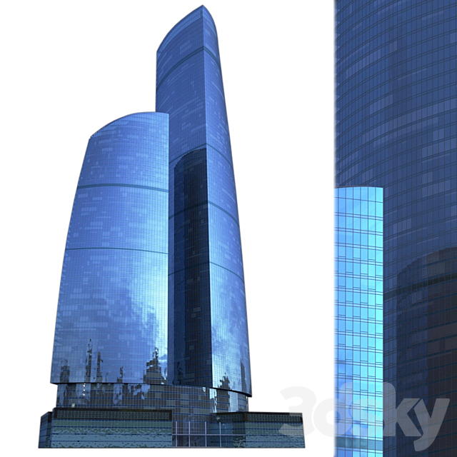 Federation Tower” 3DS Max Model - thumbnail 1