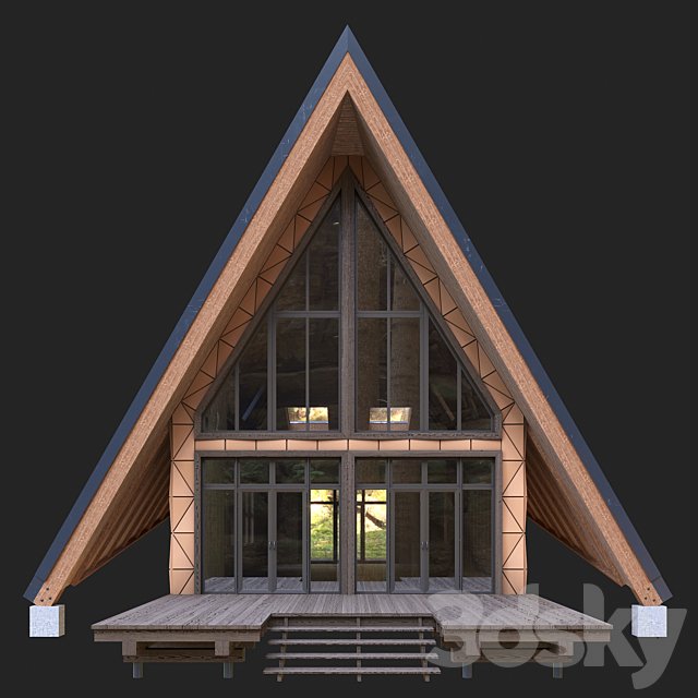 Ferest house 3DS Max Model - thumbnail 2