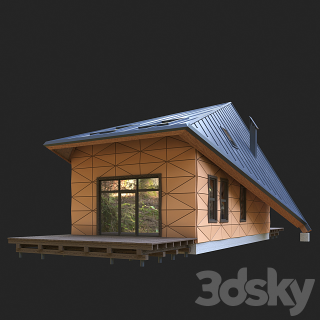 Ferest house 3DS Max Model - thumbnail 3