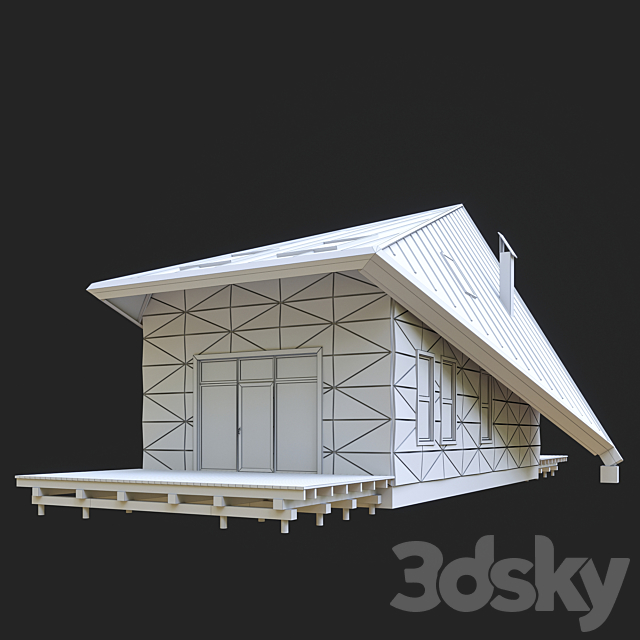 Ferest house 3DS Max Model - thumbnail 5