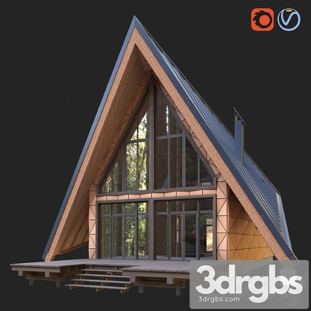 Ferest House 3dsmax Download - thumbnail 1