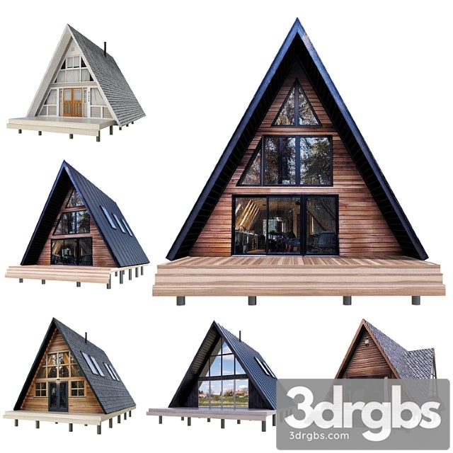Forest Houses 3dsmax Download - thumbnail 1