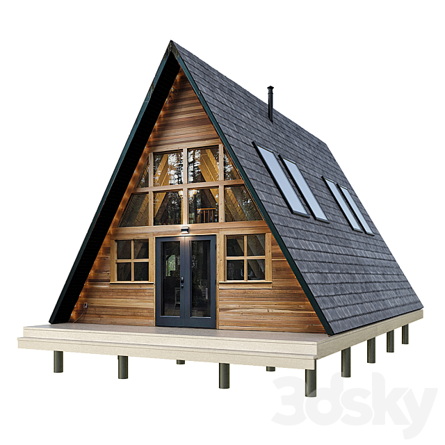 Forest houses 3DSMax File - thumbnail 2