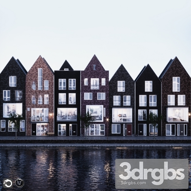 Haarlem Netherlands 3dsmax Download - thumbnail 1