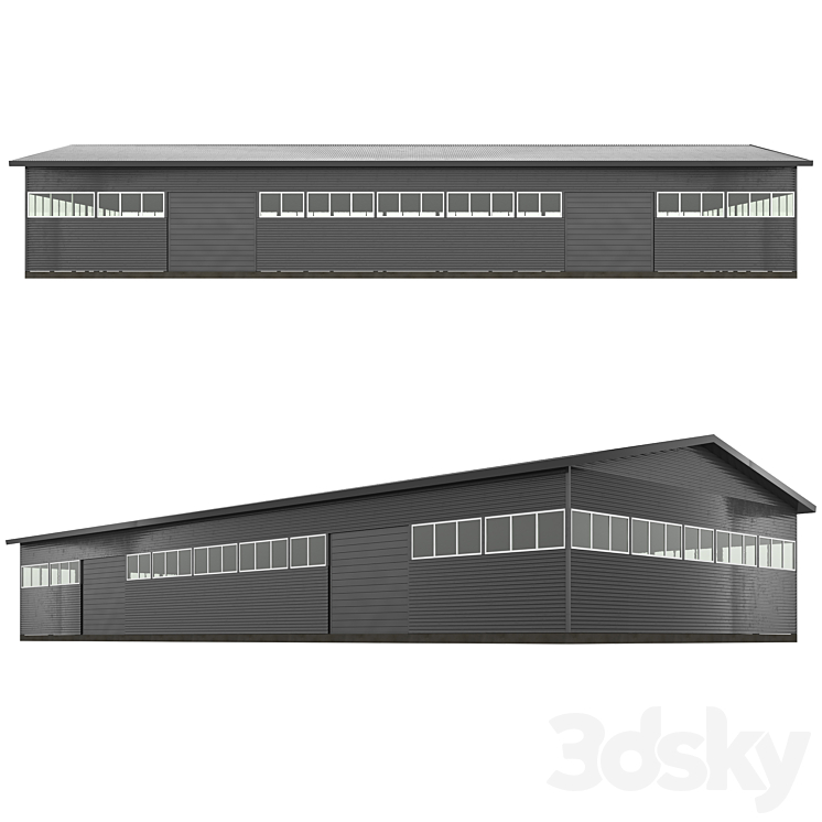 Hangar 3DS Max - thumbnail 1