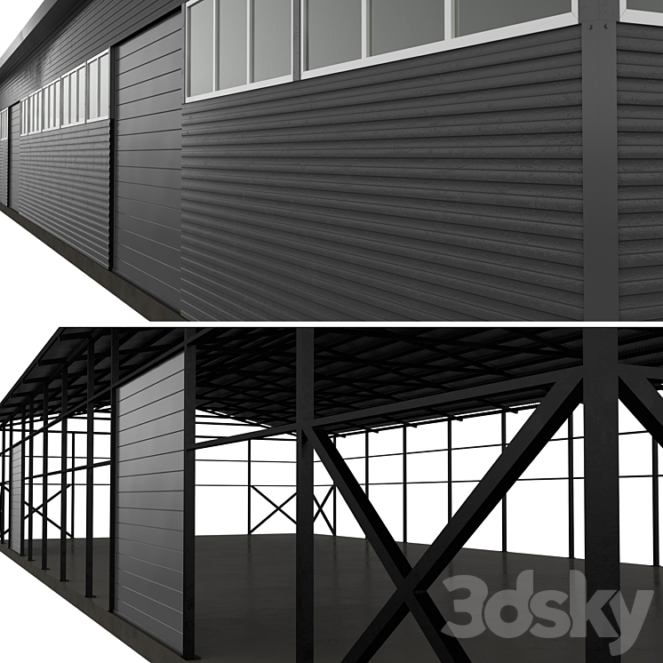 Hangar 3DS Max - thumbnail 2