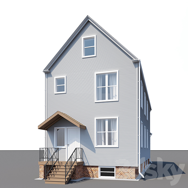 House 01 3DSMax File - thumbnail 2