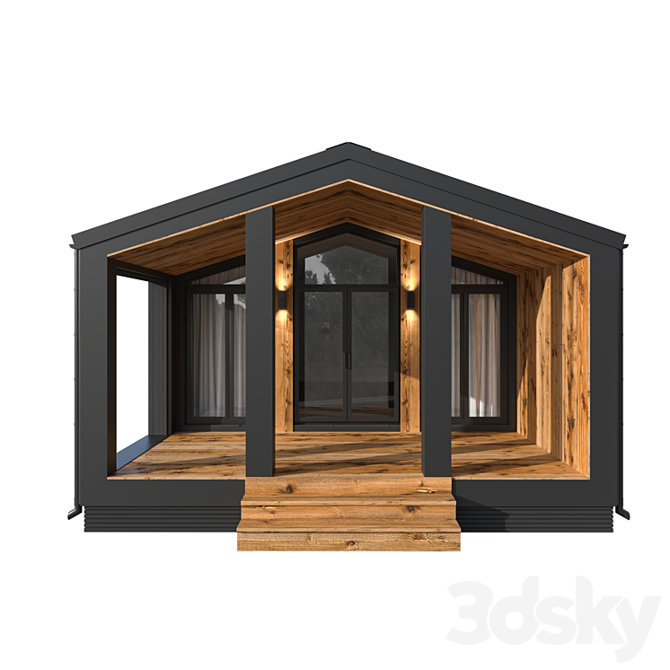 House 3 3DS Max - thumbnail 2