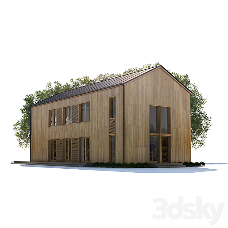 House 3DS Max - thumbnail 2