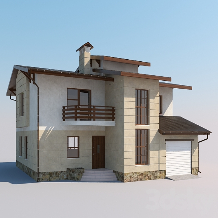 House 3DS Max - thumbnail 1