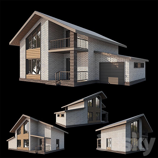 house 3DS Max Model - thumbnail 3