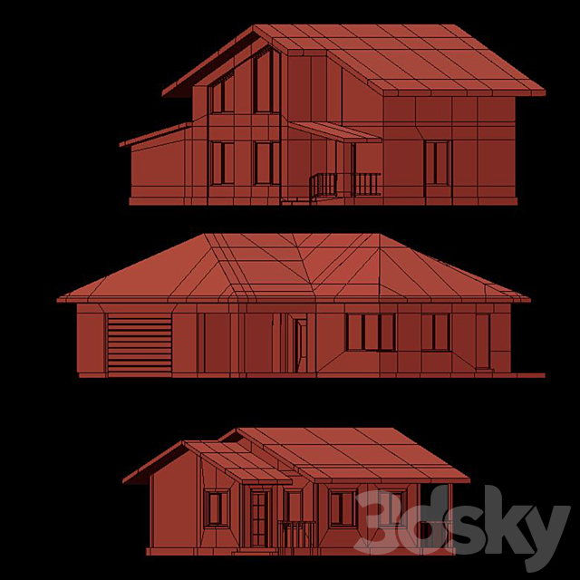 house 3DS Max Model - thumbnail 5