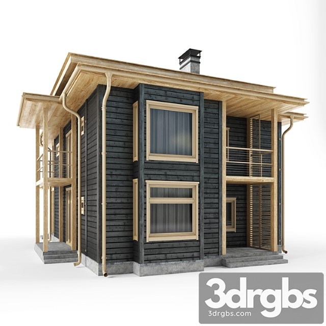 House 3dsmax Download - thumbnail 1