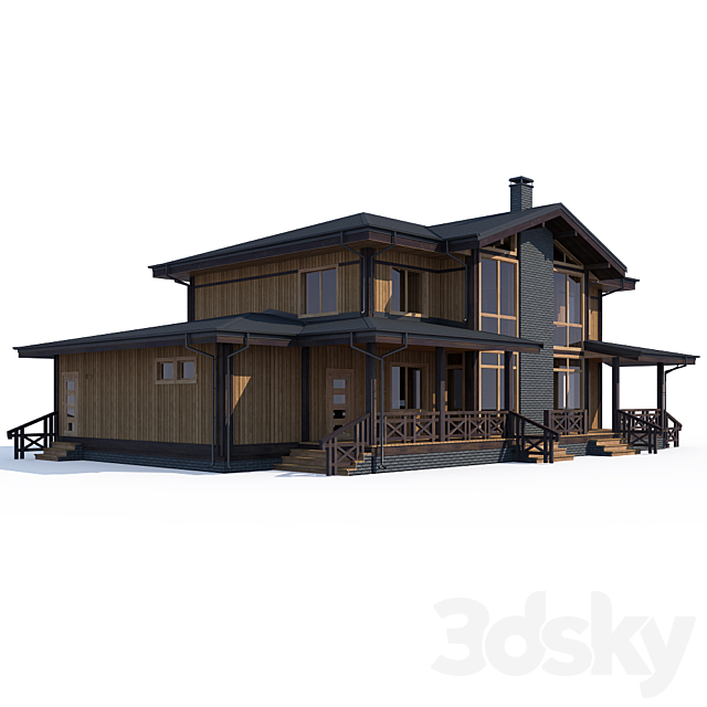 House v17 3ds Max - thumbnail 1