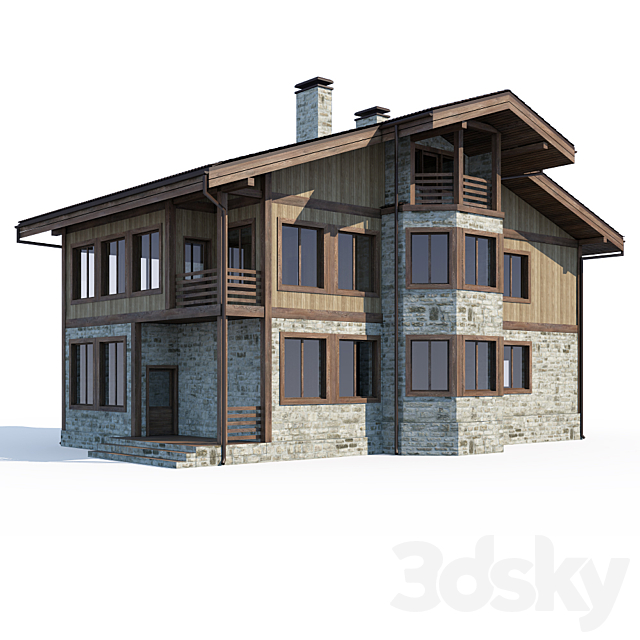 House v19 3ds Max - thumbnail 1